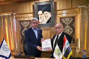 امضای تفاهم‌نامه همکاری در ۱۱ محور راهبردی میان دانشکده علوم اجتماعی، اقتصاد و حسابداری دانشگاه رازی و دانشکده مدیریت و اقتصاد دانشگاه واسط عراق