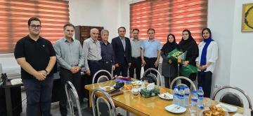 تجلیل از دانشجوی برگزیده دانشگاه رازی